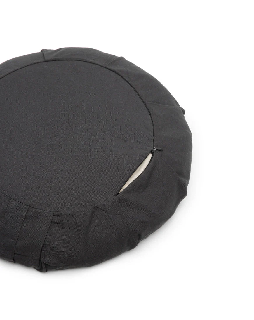 cotton round meditation cushion cover - Image 3
