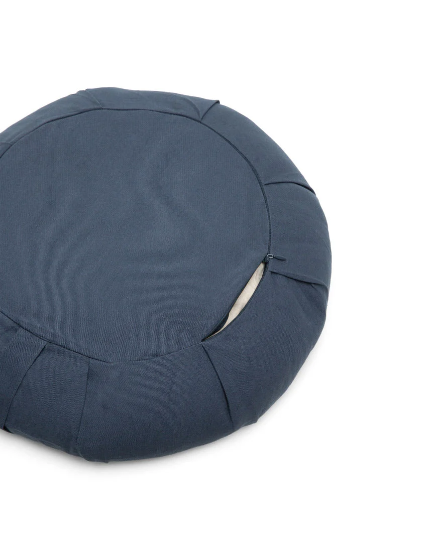 cotton round meditation cushion cover - Image 4