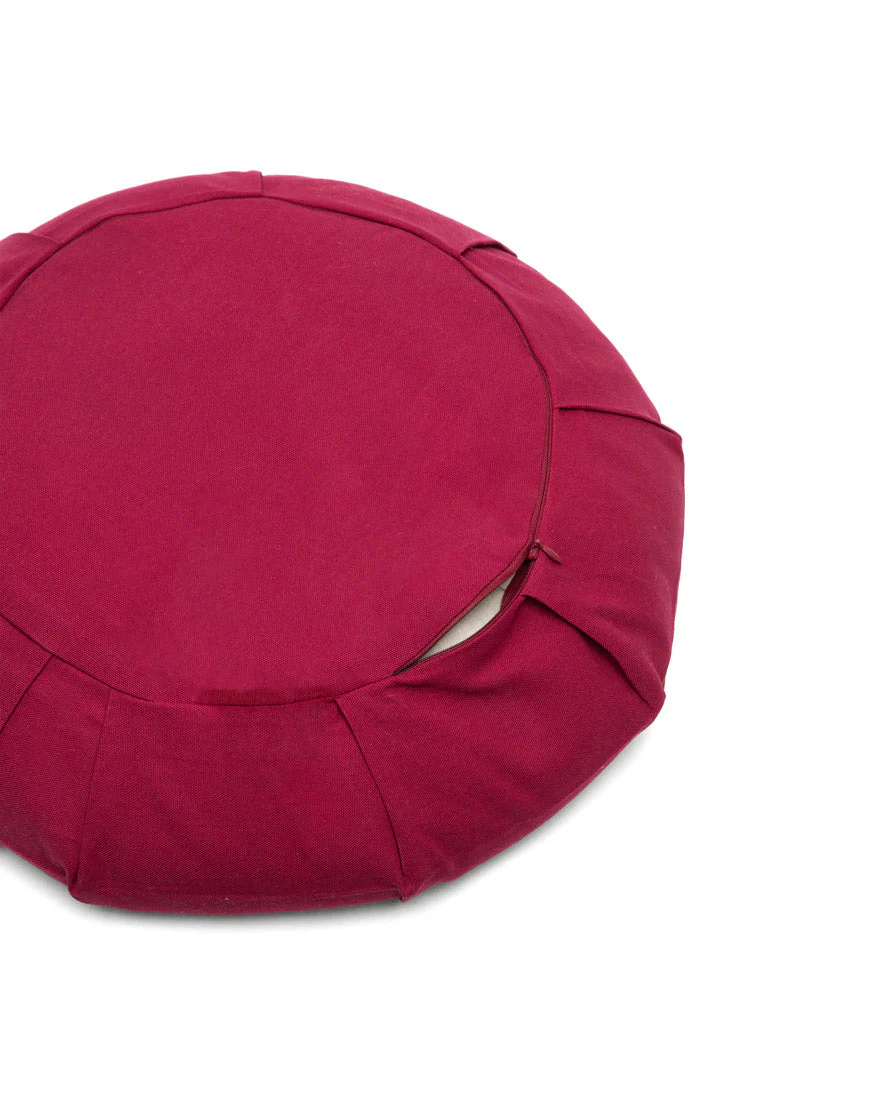 cotton round meditation cushion cover - Image 5