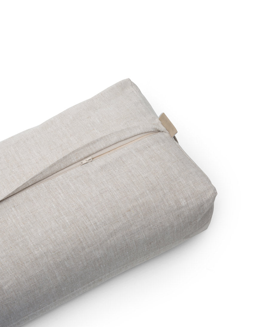 linen restorative bolster cover - Image 3